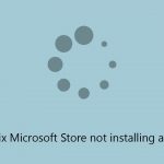 Fix microsoft store not installing any apps