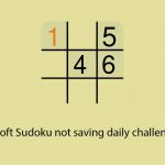 Fix microsoft sudoku not saving daily challenge results copy