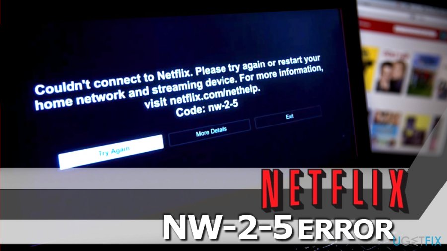 Netflix NW-2-5 error fix