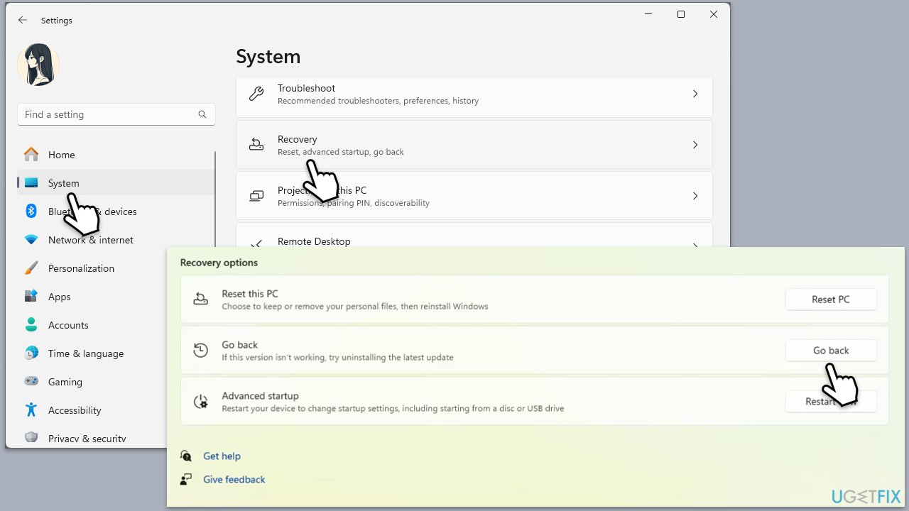Fix network and connection issues after installing windows 24h2 update roll back to version 23h2 copy