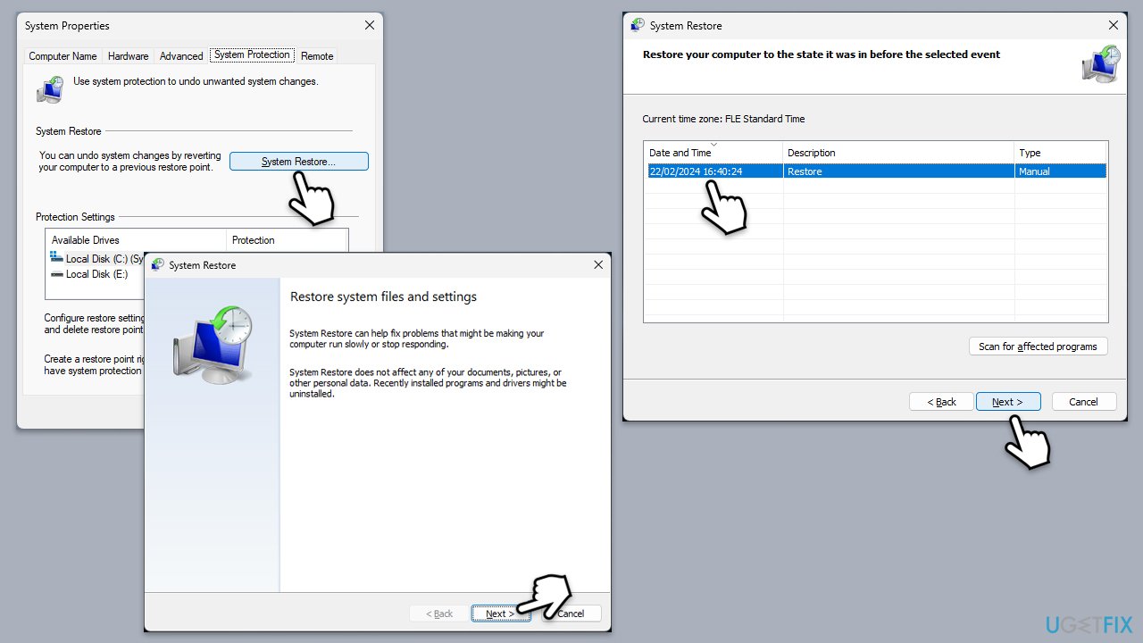 Fix network and connection issues after installing windows 24h2 update system restore copy