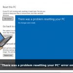 Fix reset this pc error