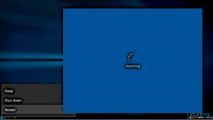 Fix restart