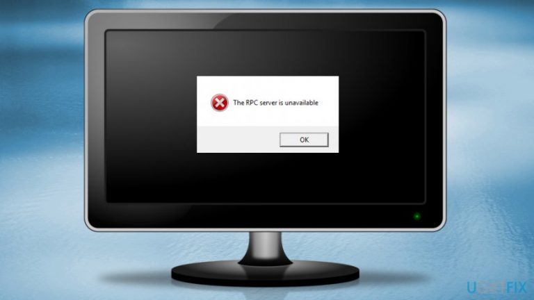 How to fix “RPC server is unavailable” error on Windows?