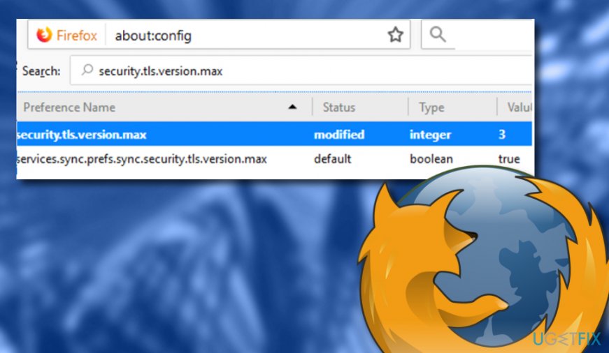 Fix Secure Connection Failed on Firefox