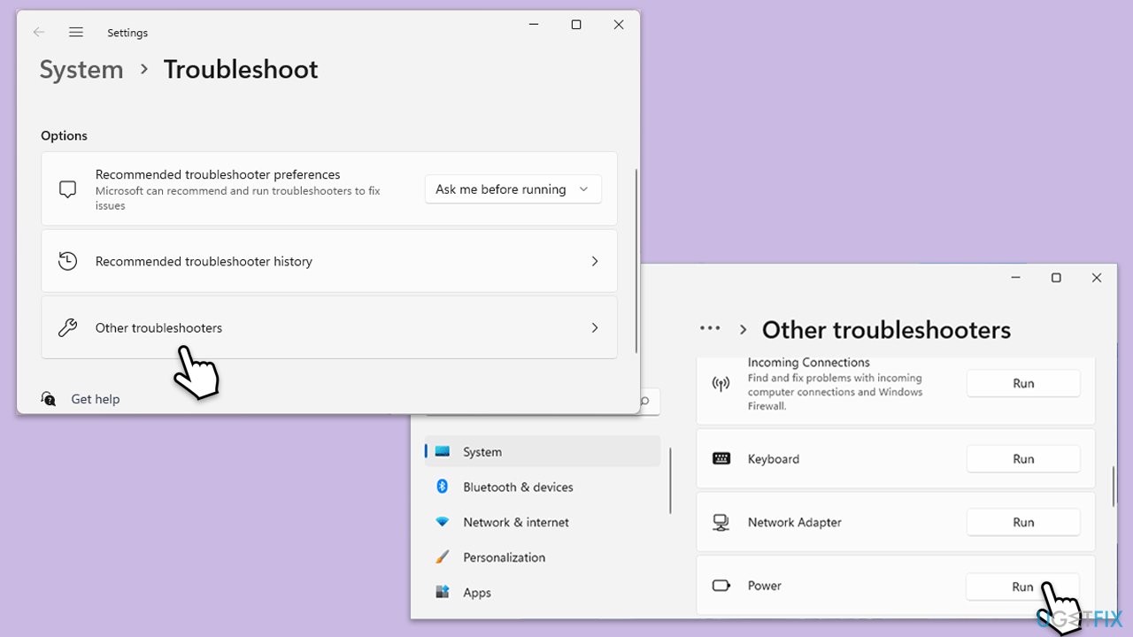 Fix there are currently no power options available with power button settings missing in windows power troubleshooter copy Fix there are currently no power options available with power button settings missing in windows power troubleshooter copy