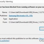 Fix this publisher has been blocked from running sofwtare on your machine