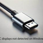 Fix usb c displays not detected on windows 11 copy
