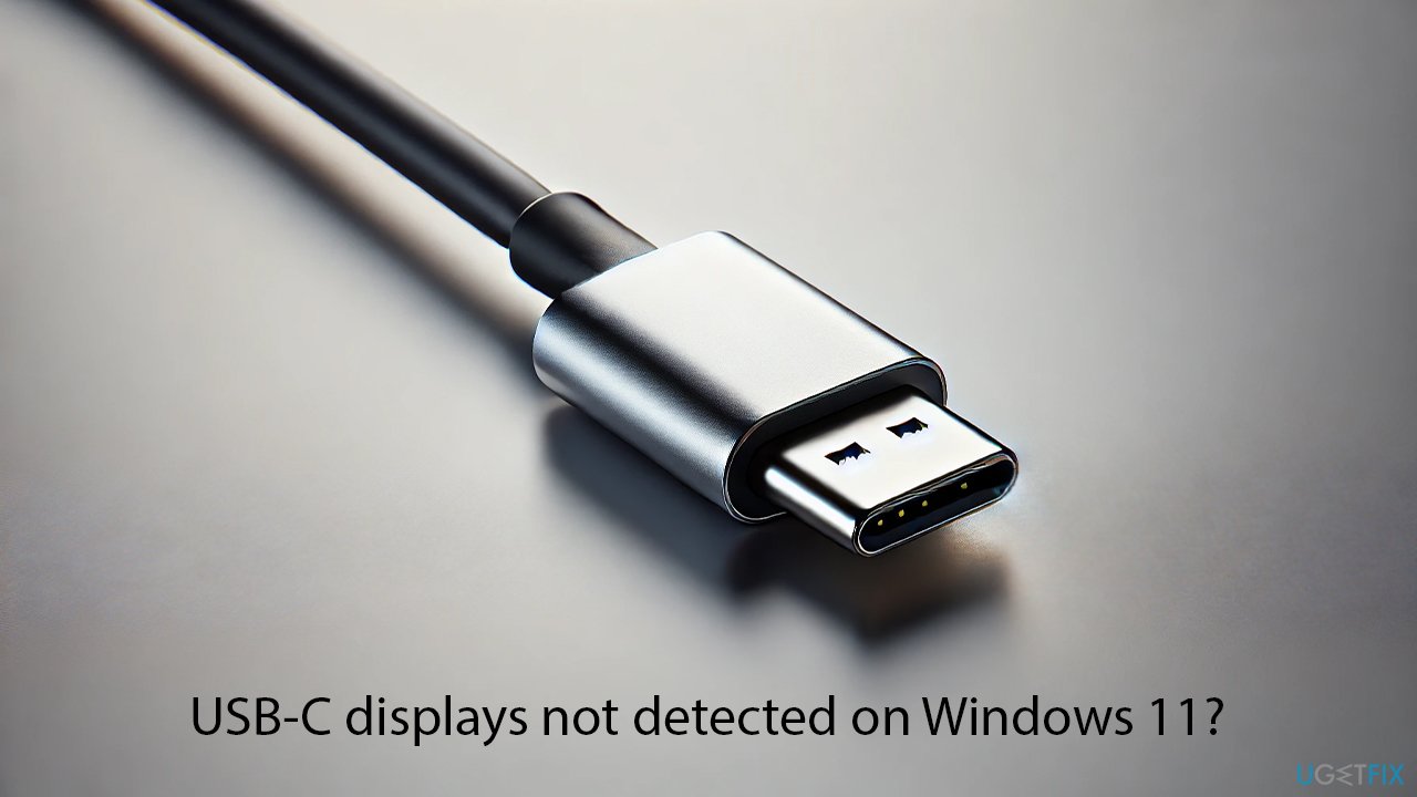 Fix usb c displays not detected on windows 11 copy Fix usb c displays not detected on windows 11 copy