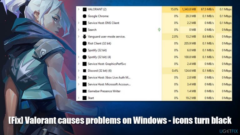 [Fix] Valorant causes problems on Windows – icons turn black