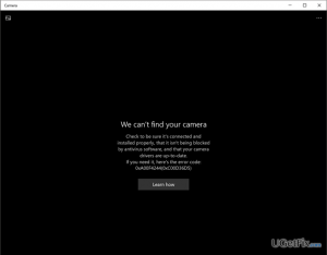 Fix webcam error after windows 10 anniversary update