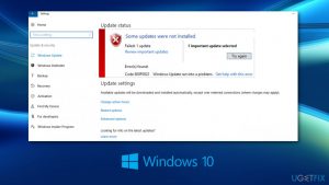 Fix windows 10 update error code 0x800f0922