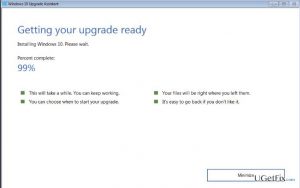 Fix windows 10 upgrade stuck at