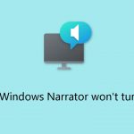 Fix windows narrator wont turn off