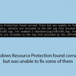 Fix windows resource protection found corrupt files but was unable to fix some of them copy