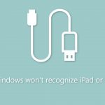 Fix windows wont recognize ipad or iphone