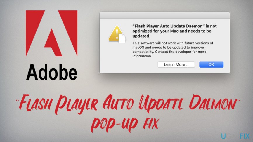 "Flash Player Auto Update Daemon" fix