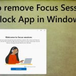 Focus session inclock app fix
