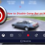 Game bar