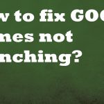 Gog games not launching fix