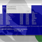 Google chrome fatal error