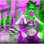 Green purple vidoes on google chrome