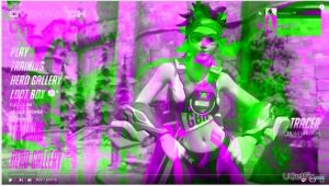 Green purple vidoes on google chrome