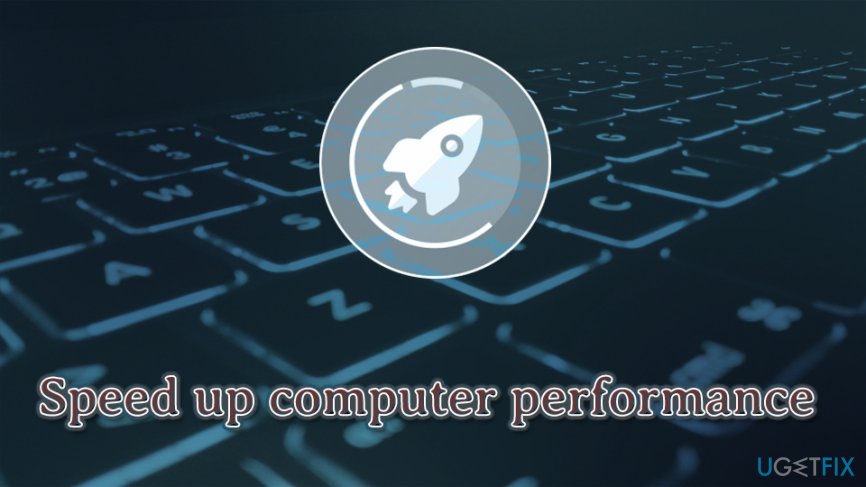 Guide to speeding up computer performance