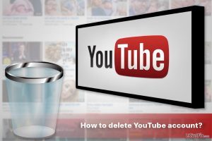 Hotw to delete youtube account