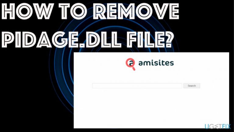 How to Remove Pidage.dll File?