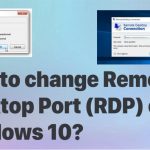 How to change remote desktop port rdp on windows