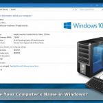 How to change your computer s name in windows