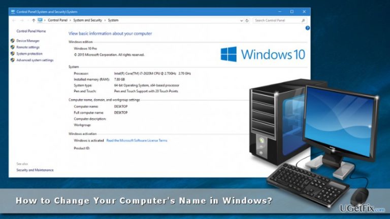 How to Change Your Computer’s Name in Windows?