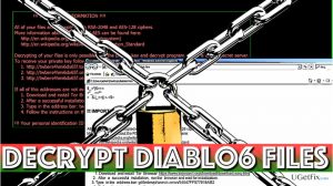 How to decrypt diablo6 extension files