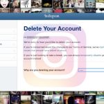How to delete instagram account