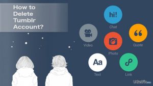 How to delete tumblr account