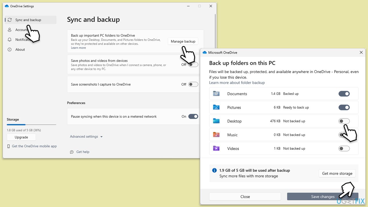 How to disable backup reminder in start menu disable onedrive backup copy How to disable backup reminder in start menu disable onedrive backup copy