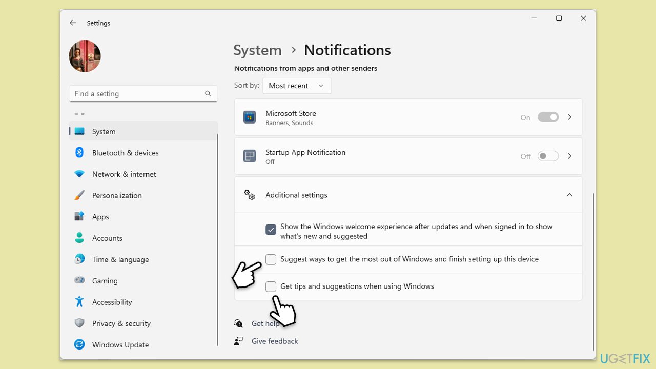 How to disable backup reminder in start menu disable via settings copy How to disable backup reminder in start menu disable via settings copy