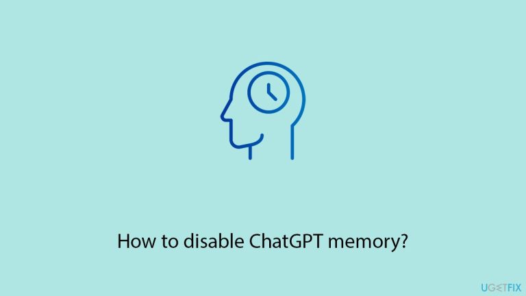 How to disable ChatGPT memory?