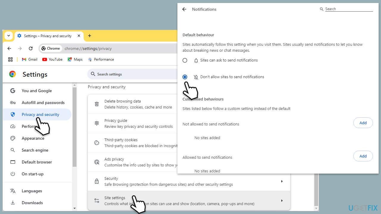 How to disable toast notifications in google chrome disable push notifications copy