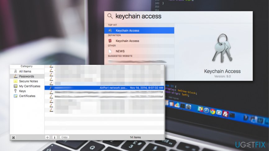 Keychain access