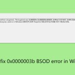 How to fix 0x0000003b bsod error in windows