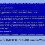 How to fix 0x0000007a bsod error in windows copy