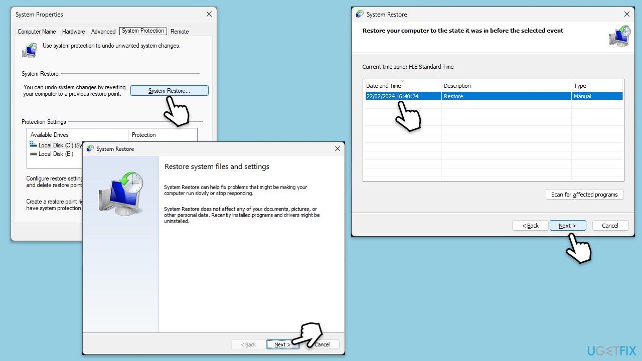 How to fix 0x00000119 bsod error in windows system restore