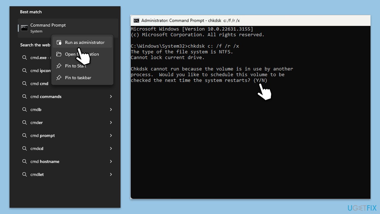 How to fix 0x00000124 bsod error in windows check disk