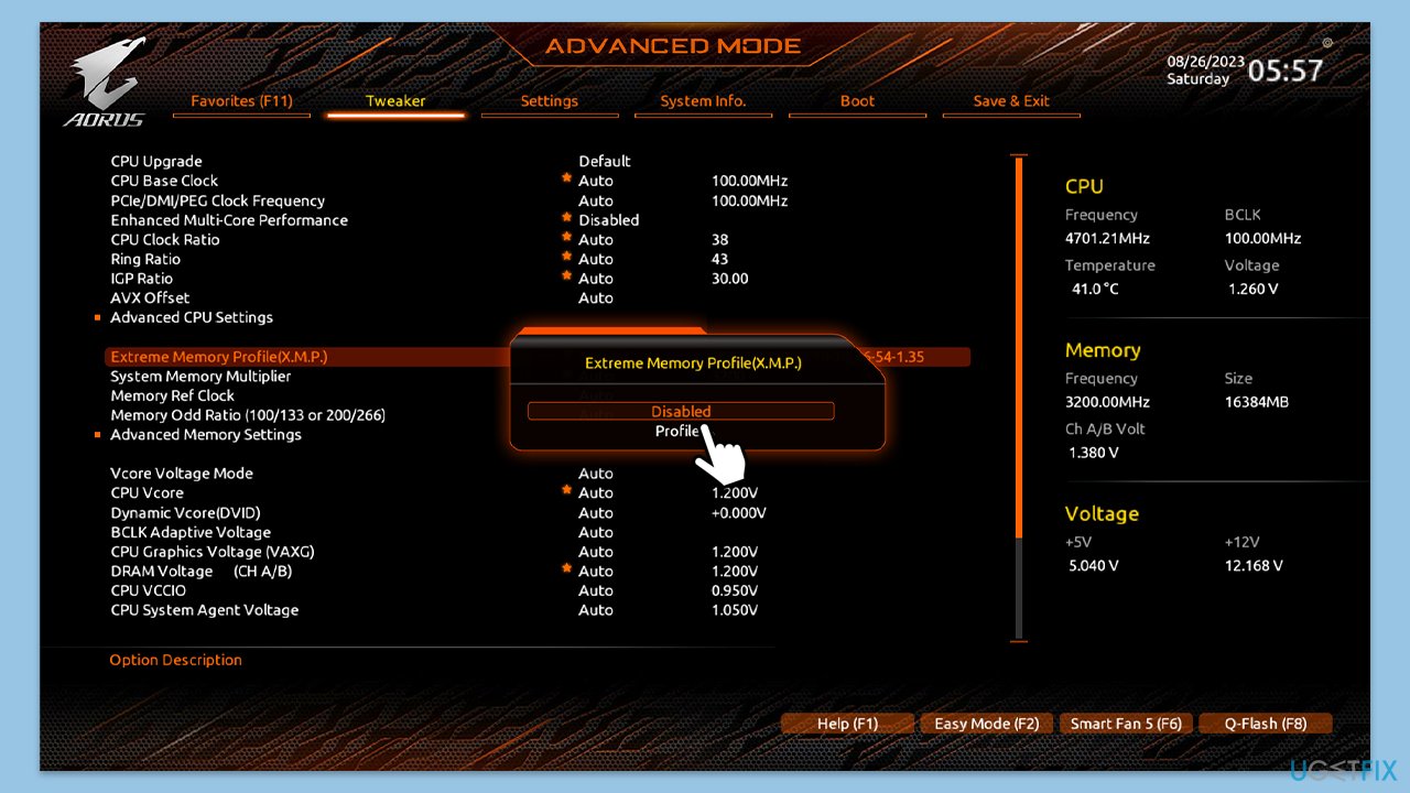 How to fix 0x00000124 bsod error in windows disable xmp overclocking copy