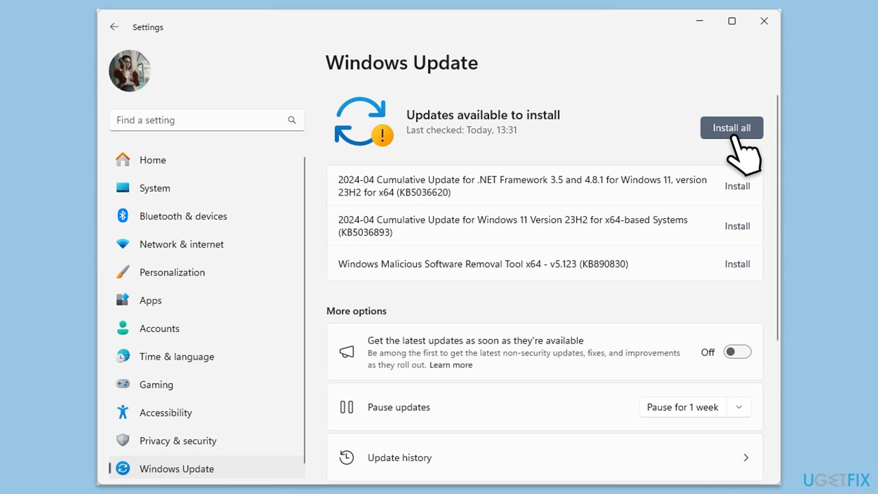 How to fix 0x00000124 bsod error in windows install updates