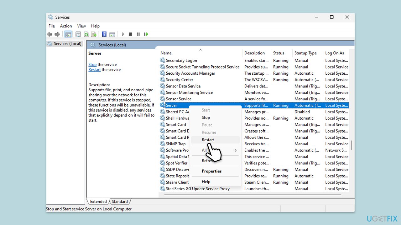 How to fix 0x8007003a error when copying files in windows restart server or workstation services copy How to fix 0x8007003a error when copying files in windows restart server or workstation services copy