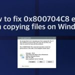 How to fix 0x800704c8 error when copying files on windows