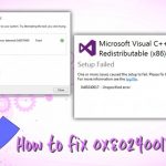 How to fix 0x80240017 error